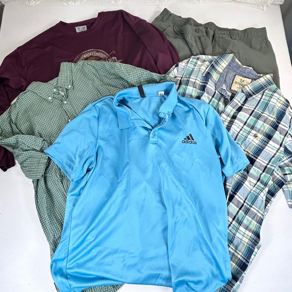 BUNDLE + FREE SHIPPING, Men's Extra Large - Shorts & Shirts - 5 pc Lot‎